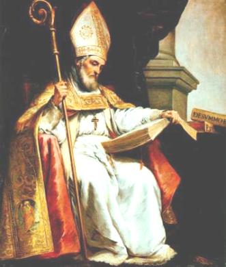 Slika 5: sv. Izidor Seviljski, naslikal Bartolom Esteban Murillo (1618 - 1682)